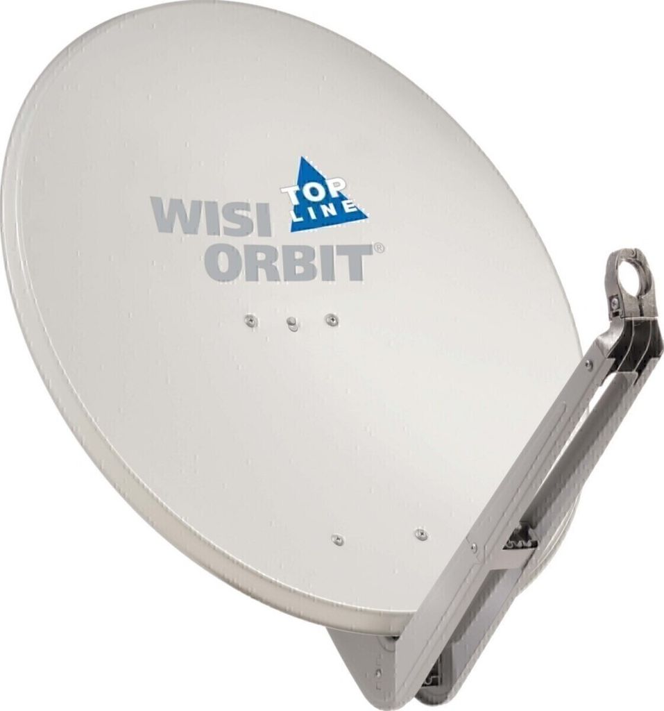 WISI Sat-Offsetantenne 85cm OA85G Aluminium lichtgrau