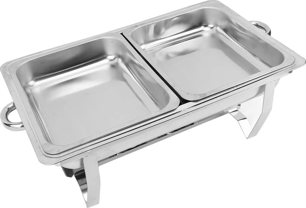 Chauffe-plat Pro 2 Compartiments - Idéal Traiteur et Buffet Chaud