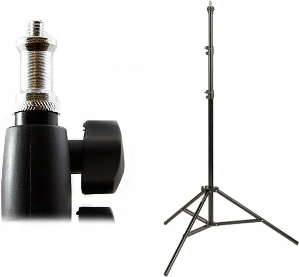 Trépied éclairage studio photo 80-230cm avec filetage 1/4