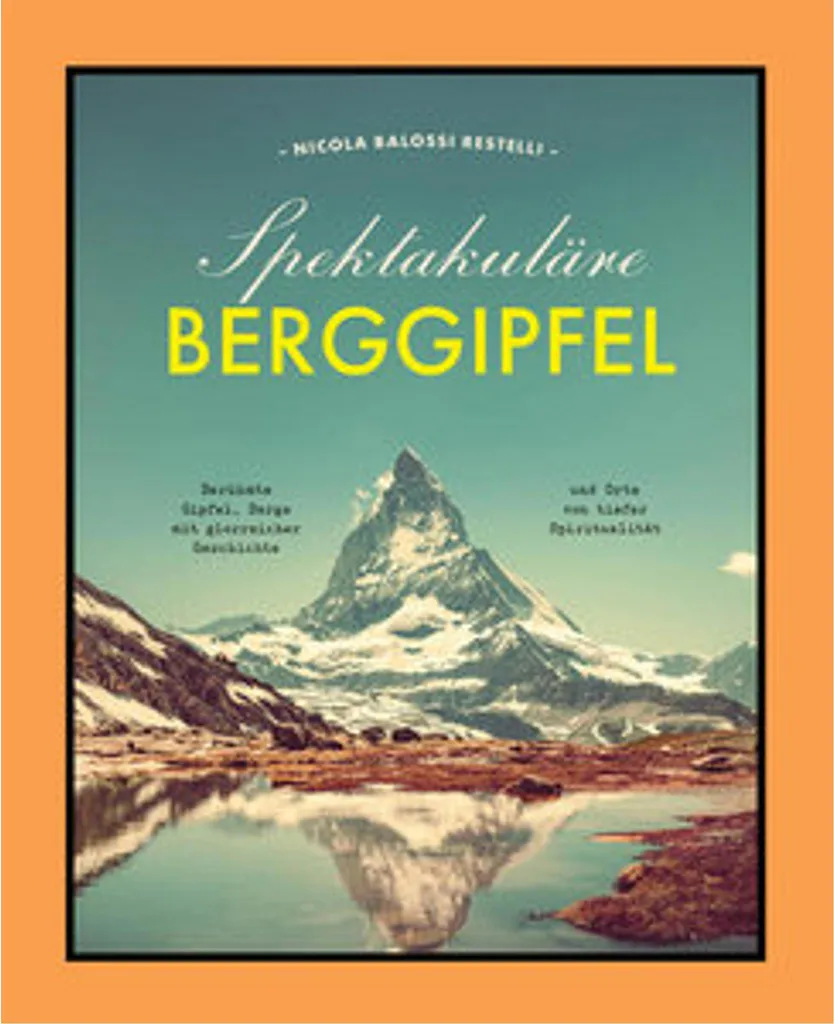 Tableau Moderne Spektakuläre Berggipfel 100x70 - Ambiance Chalet