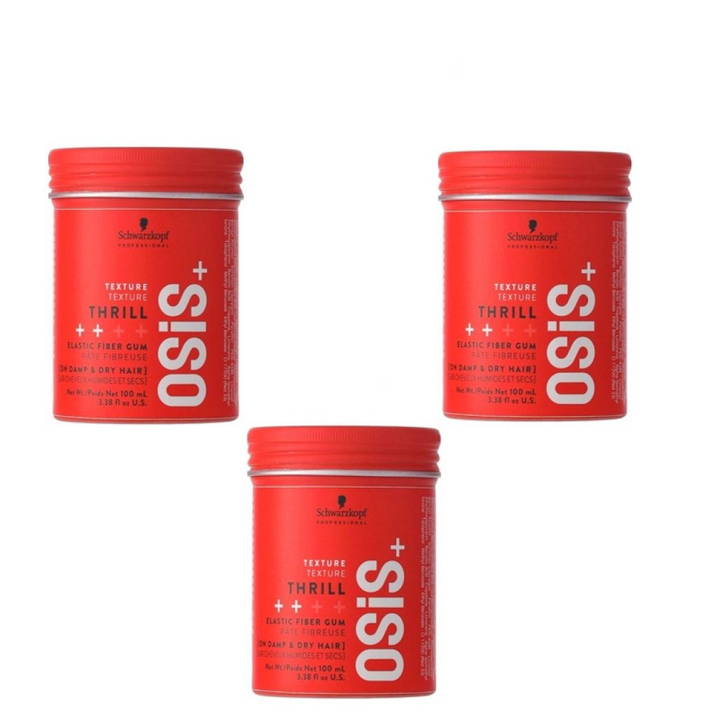 Schwarzkopf Osis Thrill Fiber Gum 3x100ml Produktbild 