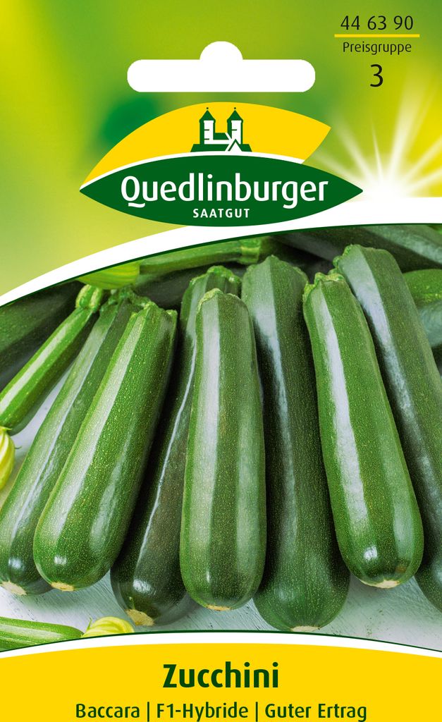 Zucchini Baccara | Zucchinisamen von Quedlinburger Produktbild 