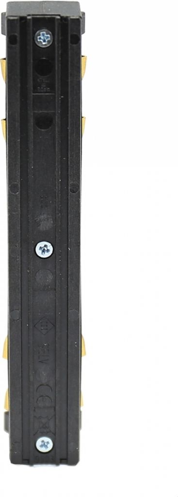 Spectrum LED SYSTEM SHIFT Elektrischer Verbinder gerade für 48V Schienensystem IP20 Schwarz