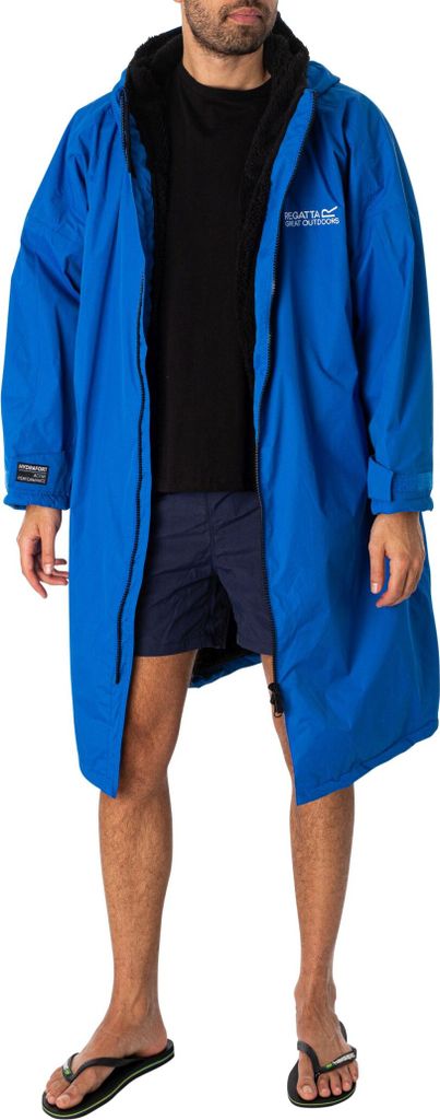 Regatta Wasserdichter Wickelmantel, Blau S/M Produktbild 