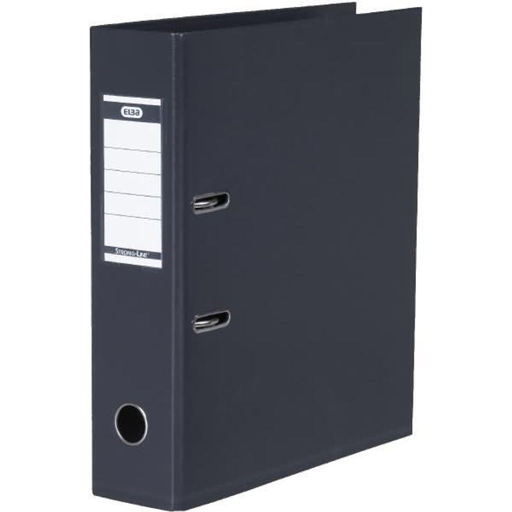 ELBA Ordner Strong-Line Ordner A4 8 cm PP anthrazit