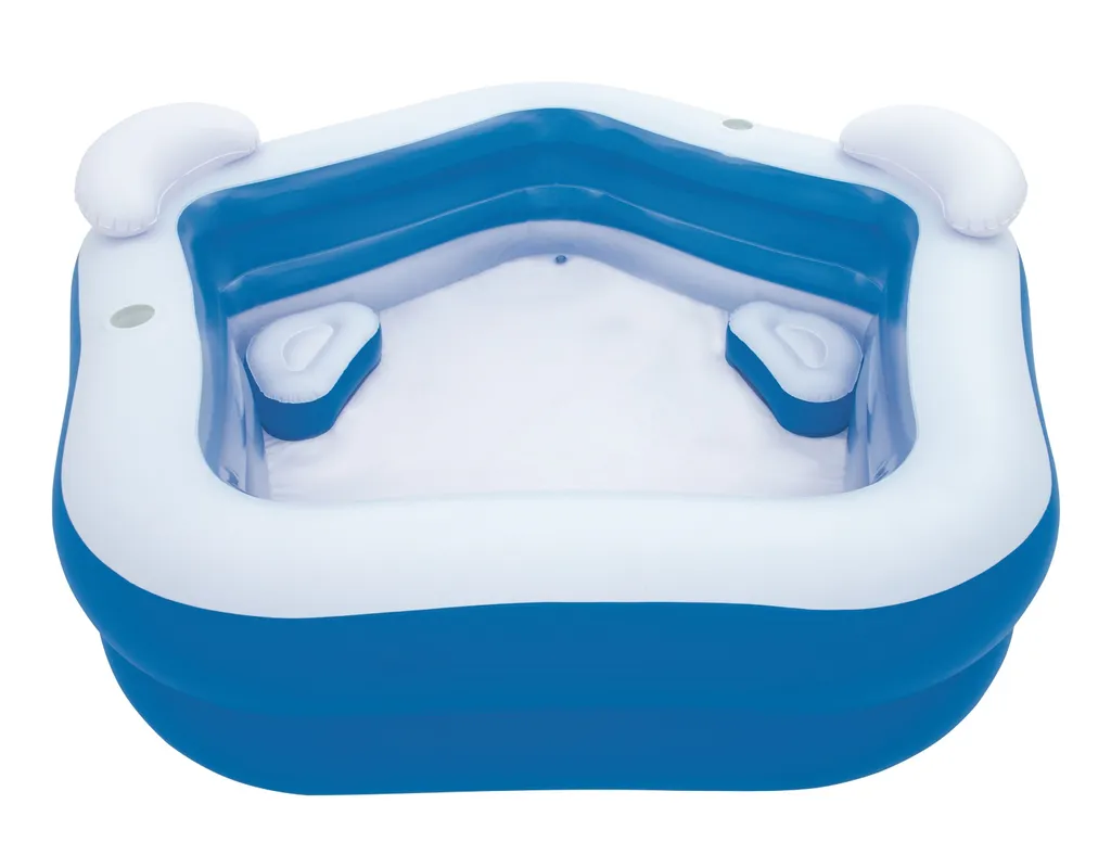 Piscine Lounge Bestway 213x206 cm : Confort Lounge et Vinyle Renforcé