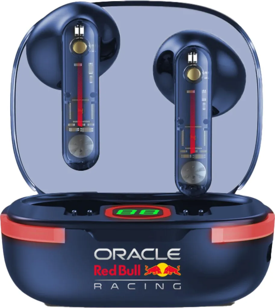 Casque Oracle Red Bull Racing intra-auriculaire BT 10mm bleu marine