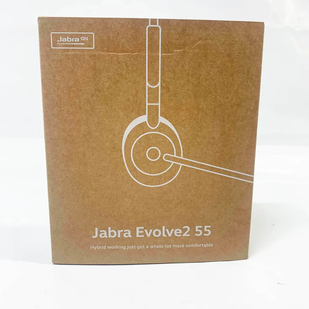 Jabra Evolve2 55 Wireless Cuffie Office Bluetooth con Base Ricarica Nero - 11
