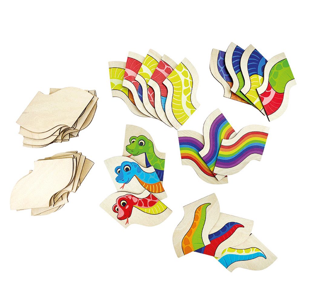 Beleduc Lernspiel Mamba Zamba - buntes Kinderspiel aus Karton