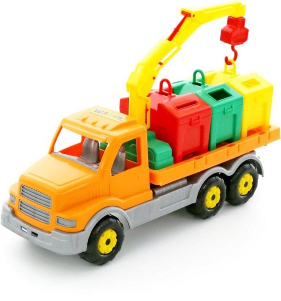 WADER Tankwagen LKW Lastwagen Spielzeugauto Kinderspielzeug Gigant 56 cm 