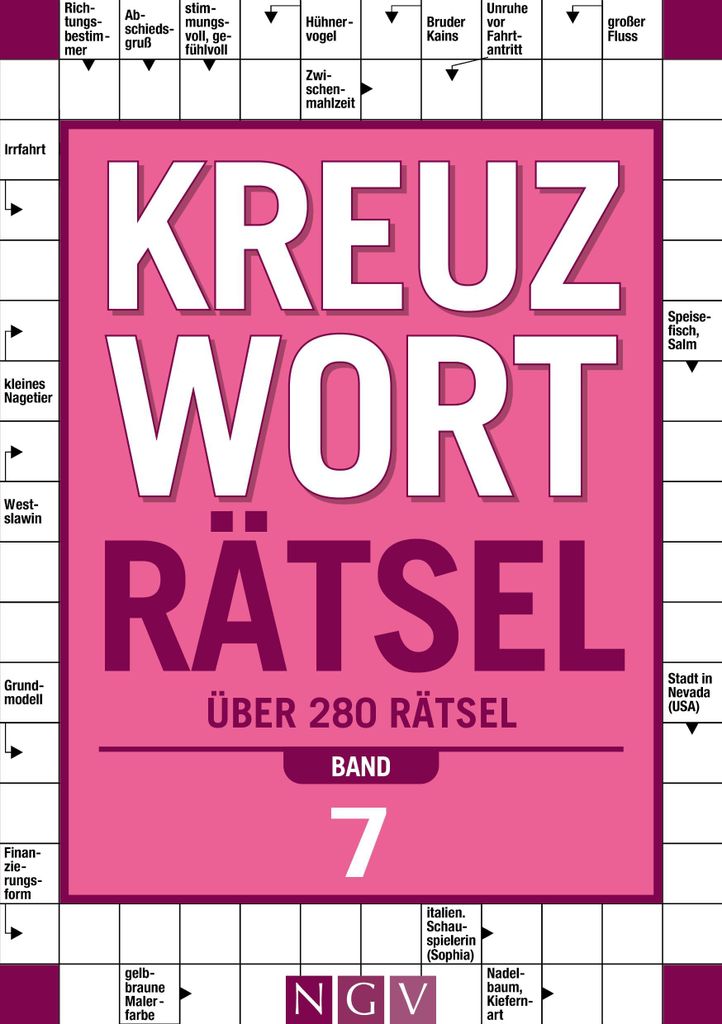 Kreuzworträtsel - Band 7 I Über 280 Rätsel für Erwachsene Produktbild 