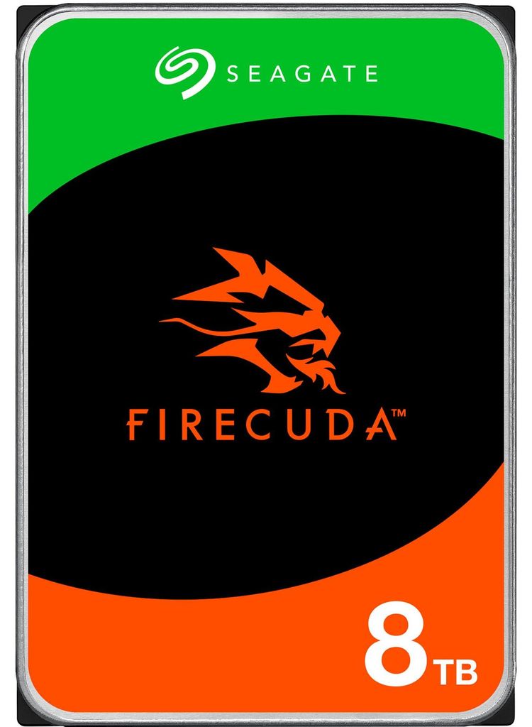 Seagate FireCuda HDD 8 TB, Festplatte, (SATA 6 Gb/s, 3,5") Produktbild 