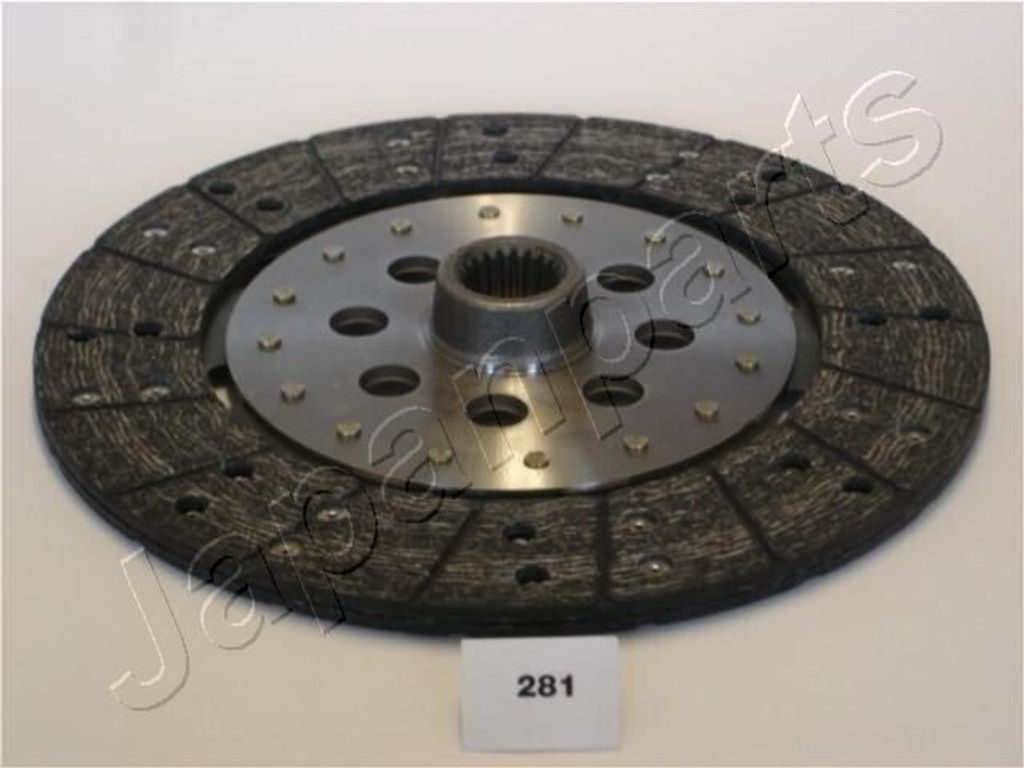 JAPANPARTS DF-281 Kupplungsscheibe 260mm für TOYOTA LAND CRUISER (PZJ7, KZJ7, HZJ7, BJ7, LJ7, RJ7) 21-Zähne