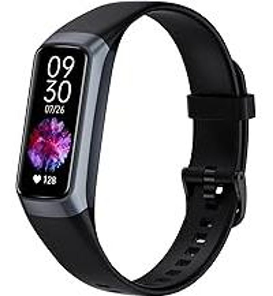 Fitness Tracker Smartwatch Herren Damen,24H Herzfrequenz- & Schlaftracking,Blutsauerstoff-Tracking, 20+ Sportmodi,1,1 AMOLED Display, Schrittzähle...