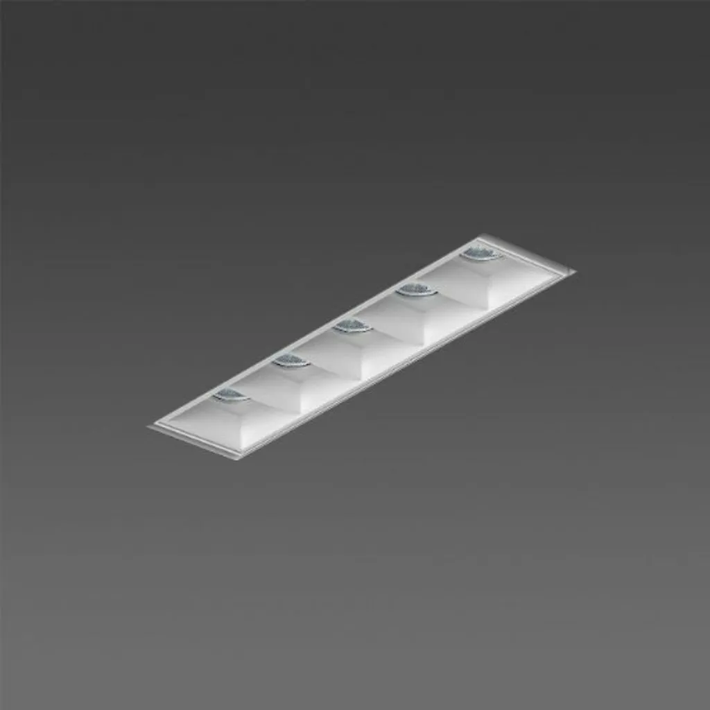 Spot LED encastrable rectangulaire BPM LENT 10W 805lm blanc chaud