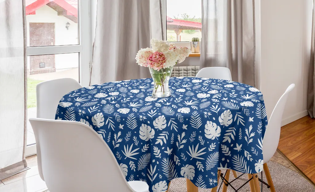 Offerta Tovaglia ABAKUHAUS Rotonda 150cm - Design Botanico Artistico