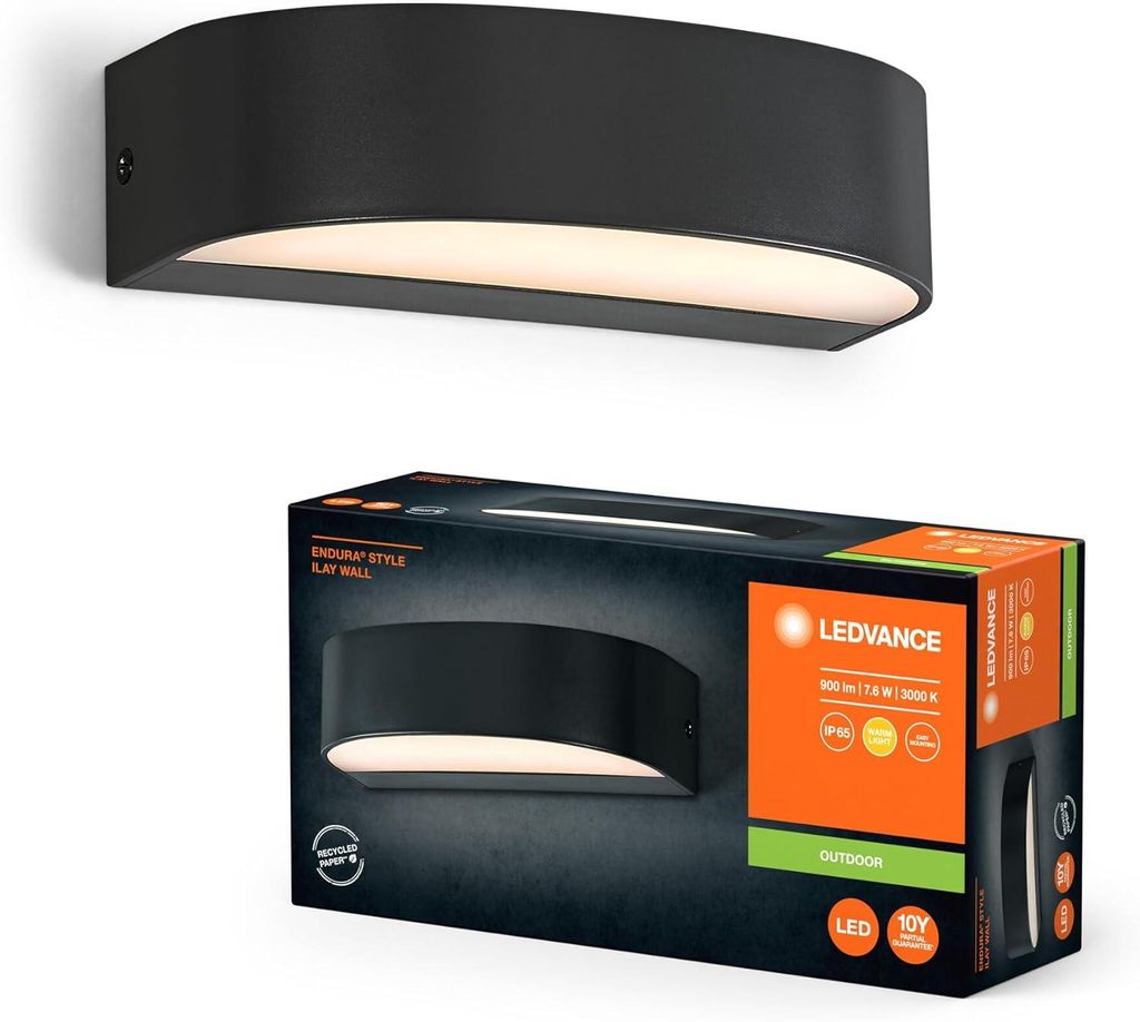 Ledvance Endura Style Ilay Wall Außenleuchte 7,6W  Produktbild 