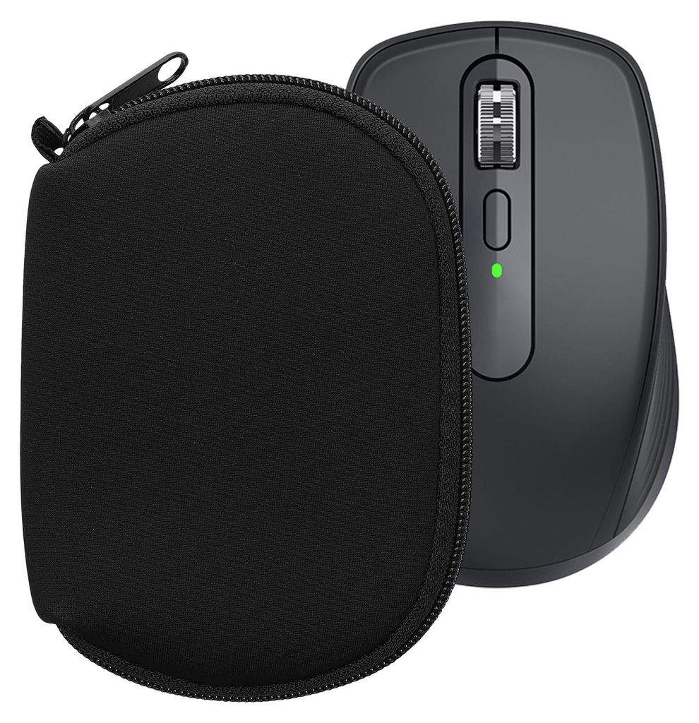 kwmobile Hülle für Logitech MX ANYWHERE 3 / ANYWHERE 3S Hülle - Mouse Case - Neopren Tasche - Schutzhülle für PC Maus - Transporttasche Zubeh...