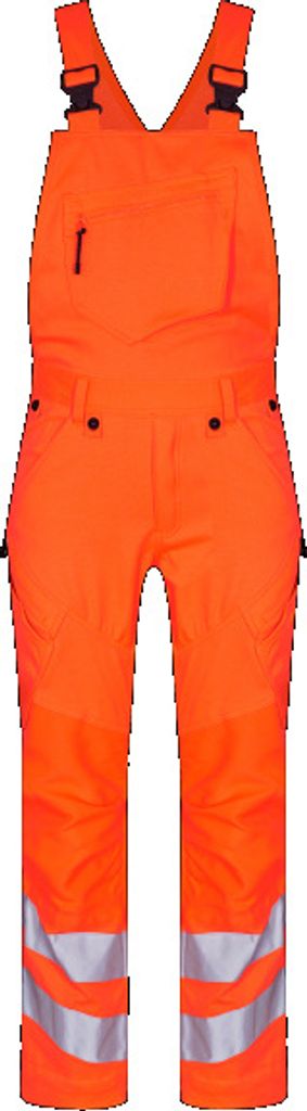 F. Engel Safety Latzhose, Orange, Gr. 22