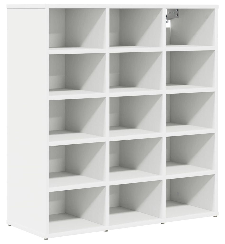vidaXL Szafka na buty z półką Biała 77,5 x 30 x 83,5 cm Zdjęcie produktu 