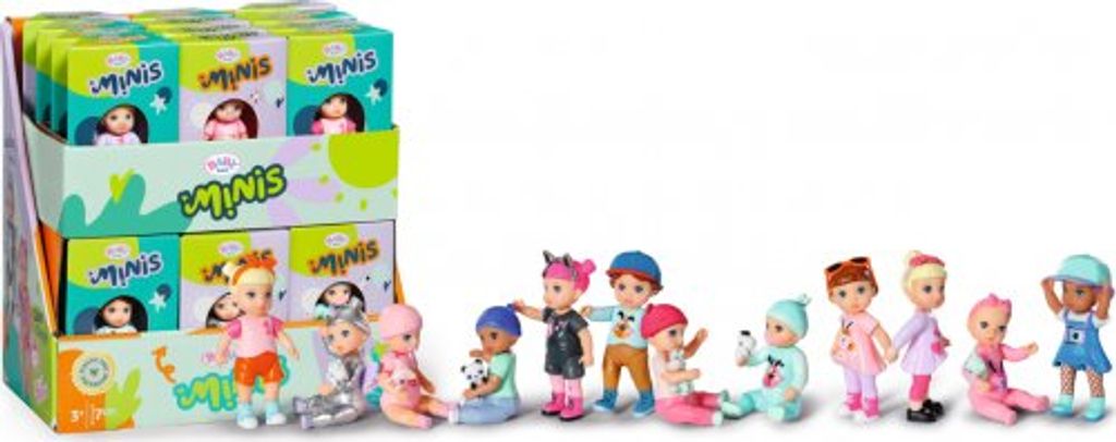 BABY born Minis-Babies Dolls, sort.i.Dpy Produktbild 11