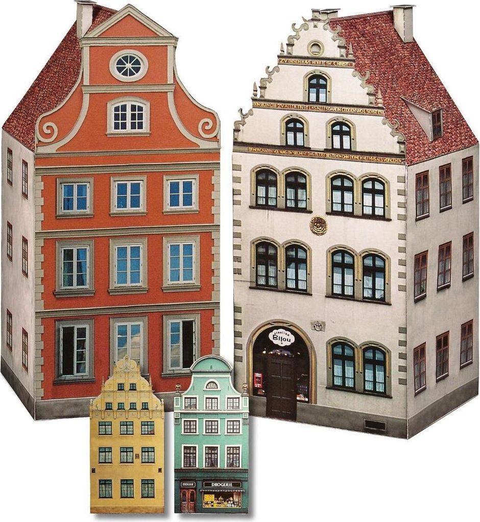 Schreiber-Bogen Kartonmodellbau Wir bauen eine Altstadt Set Produktbild 