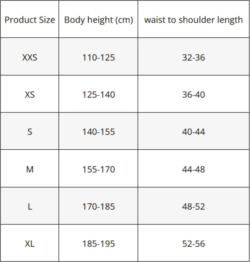 Protection Dorsale Ski SkinStar SUPER VEST Flexible et Respirante Taille L