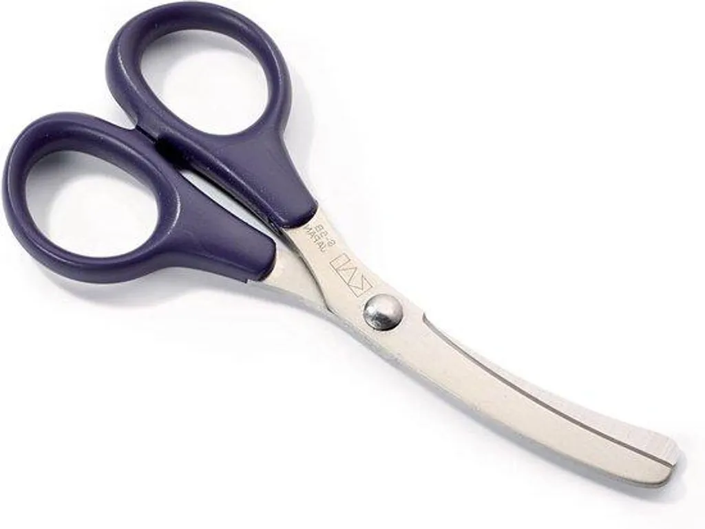 Ciseaux courbés 13,5 cm avec pointe effilée pour coupe textile nette