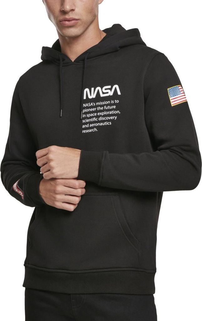 Mister Tee Hoody - NASA Definition schwarz - XS