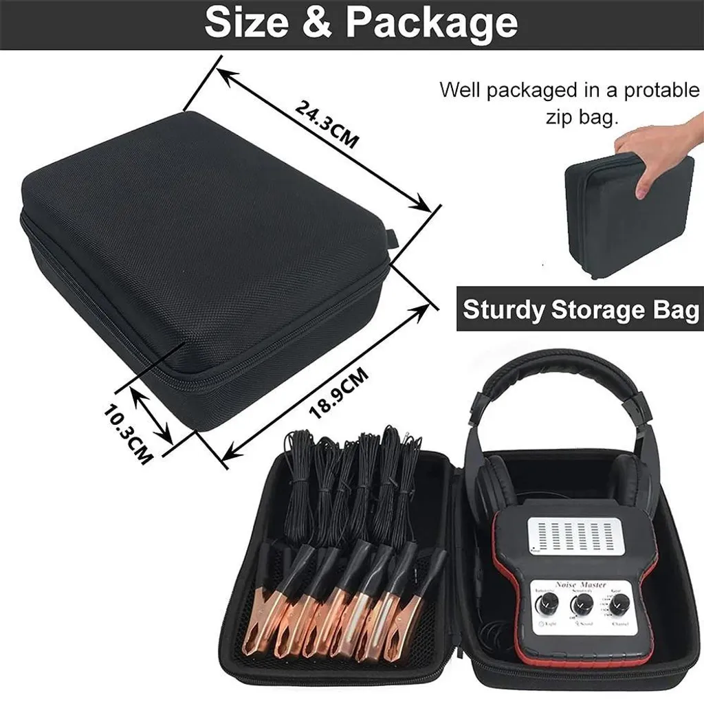 Stéthoscope électronique auto avec diagnostic multipoint et 6 capteurs - 9