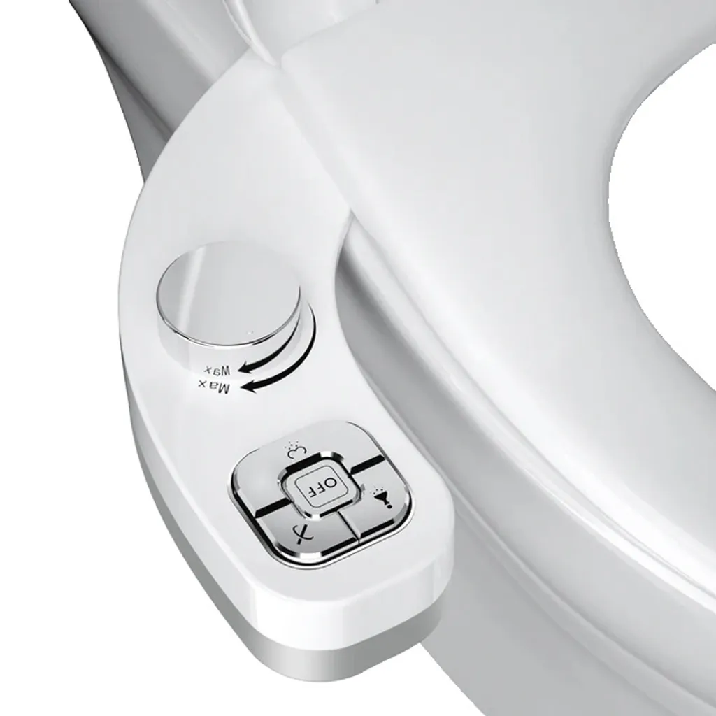 Bidet per WC non Elettrico Doppio Ugello 7/8 | Igiene Eco-Sostenibile