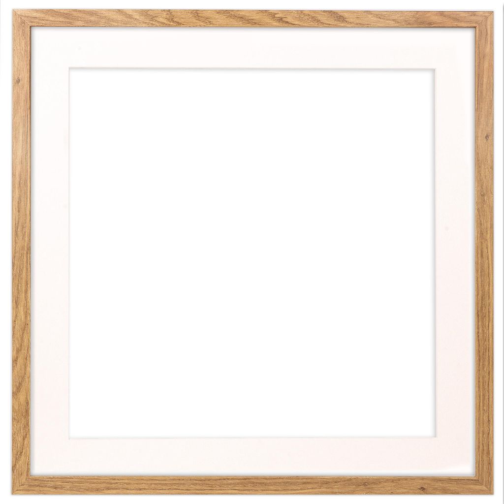 FRAMAI® rámeček na fotografie 50 x 50 cm v barvě dubu – s Obrázek produktu 