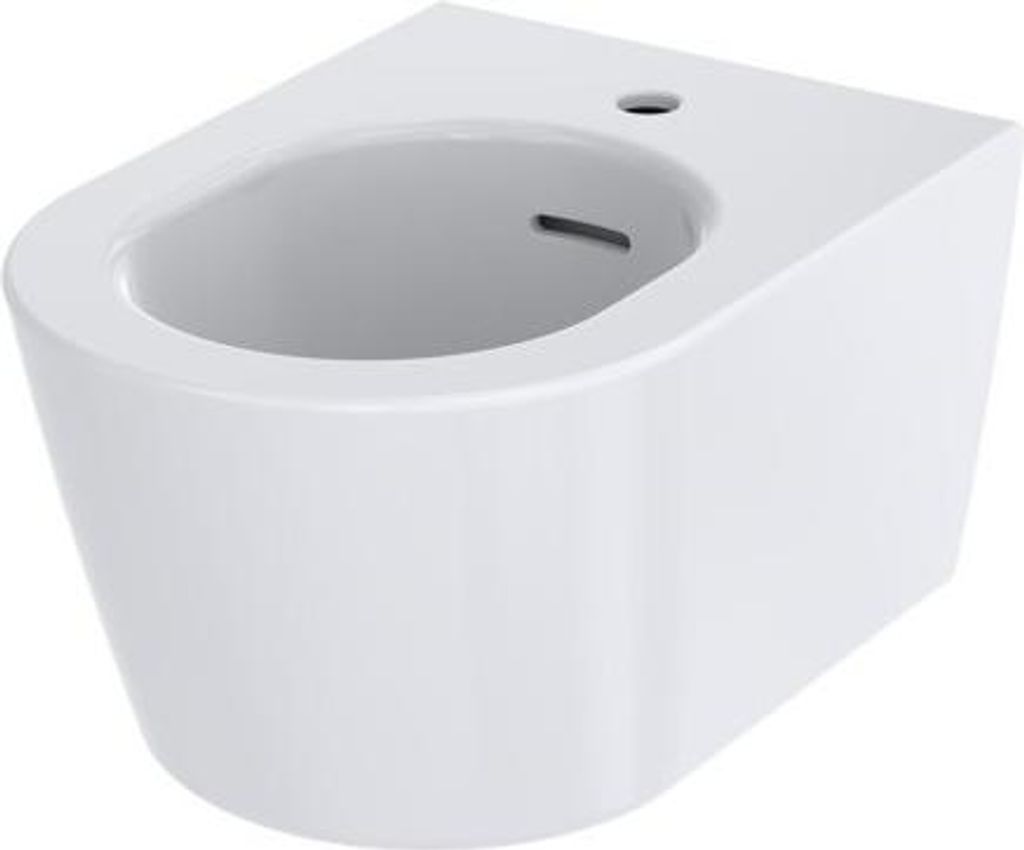 TOTO RP Wand-Bidet, mit Hahnloch und Überlauf, 380x540x290mm, Cefiontect, B552E