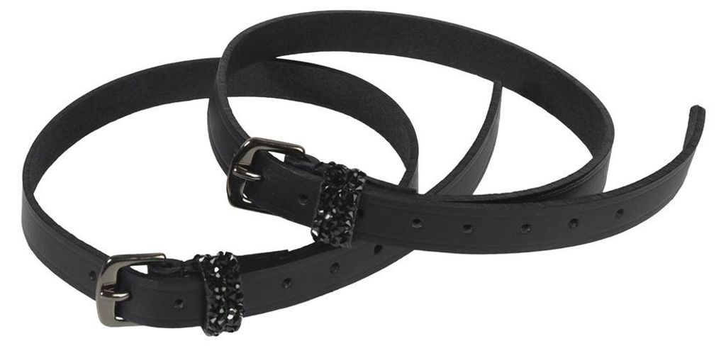 Harrys Horse Sporenriemen Rock Crystal schwarz