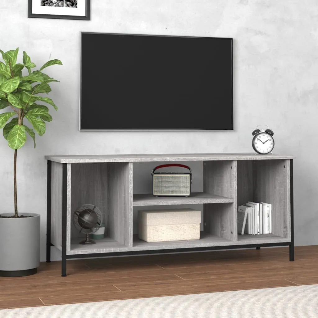 Mobile TV Maison Exclusive 102x35x45 cm Grigio Sonoma - Professionale