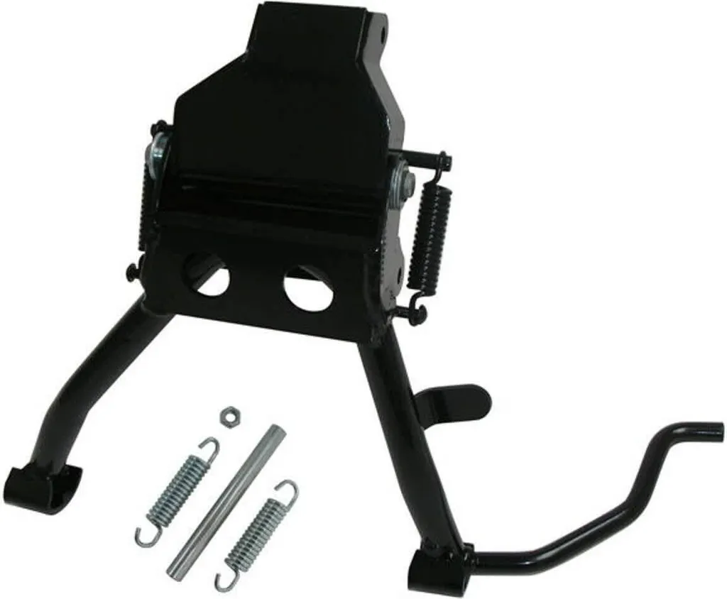 Kit Béquille Centrale Robuste SGR pour DERBI GP 1/E2 50 Acier Noir