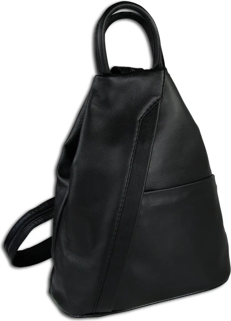Zaino Toscanto City OTT604RS Pelle Nera: Il Must-Have Urban Style