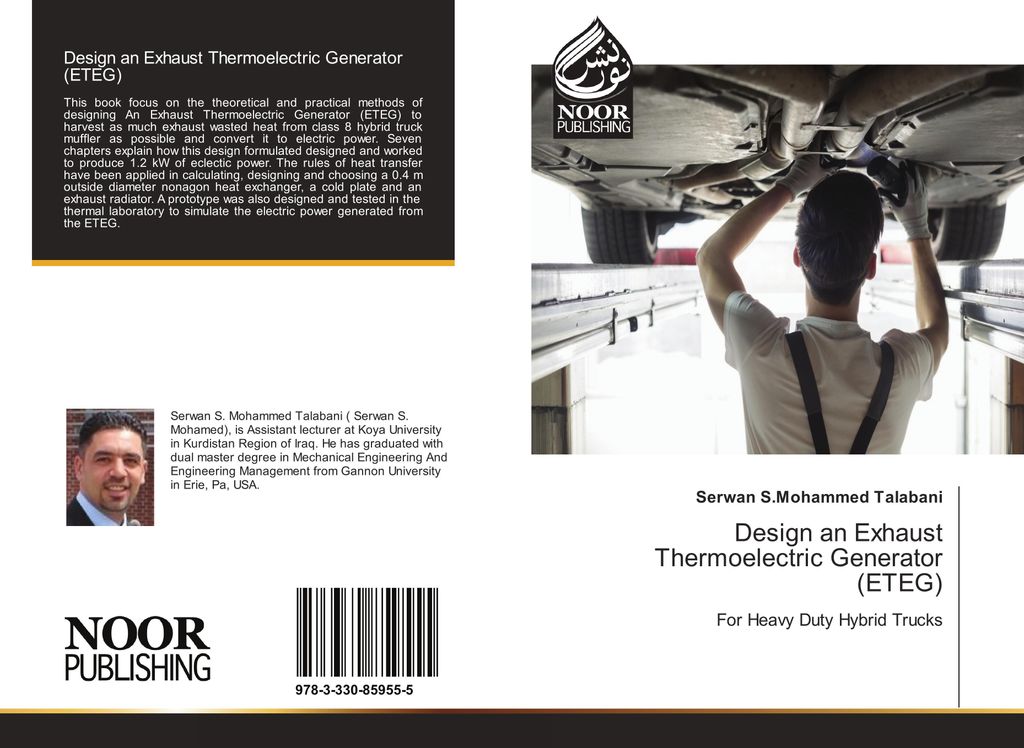 Design an Exhaust Thermoelectric Generator (ETEG)