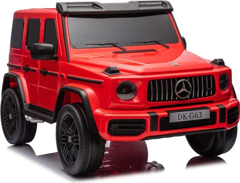 Voiture électrique Mercedes G63 XXL rouge pour enfant grand format 4x4