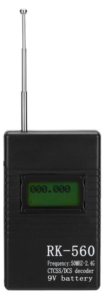 Přesný měřič frekvence RK560 50 MHz–2,4 GHz Přenosný ruční Obrázek produktu 