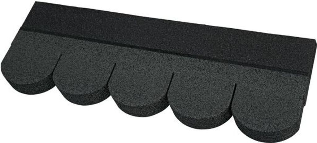 Easy Biber Bitumen-Dachschindeln schwarz Produktbild 