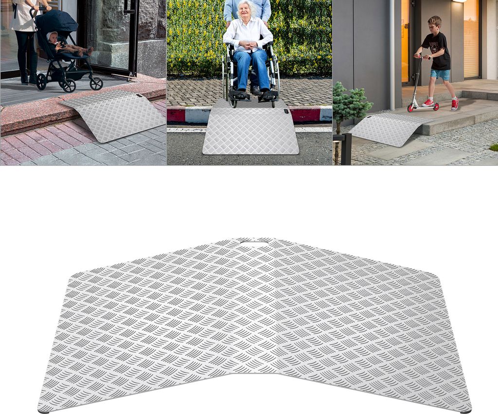 LARS360 Rampe de seuil portable de 100cm de long Rampe pour Image du produit 