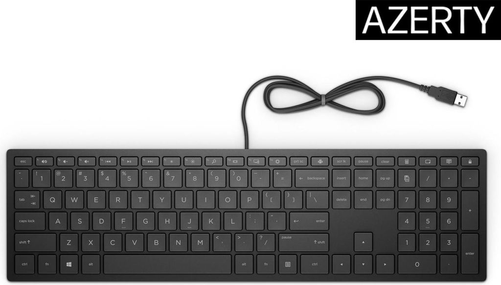 HP Pavillon kabelgebundene Tastatur 300, Volle Größe Produktbild 