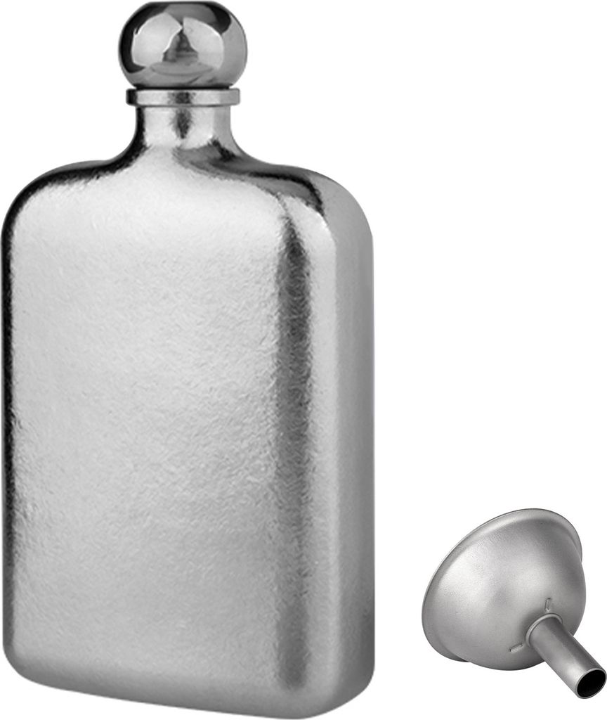Titanový flakon, 230 ml, s nálevkou, ultralehký přenosný Obrázek produktu 