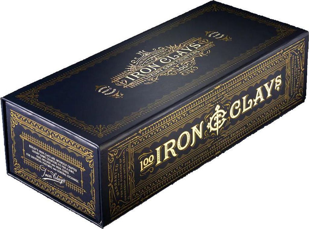Iron Clays 100 - Příslušenství k deskovým hrám - ENG Obrázek produktu 