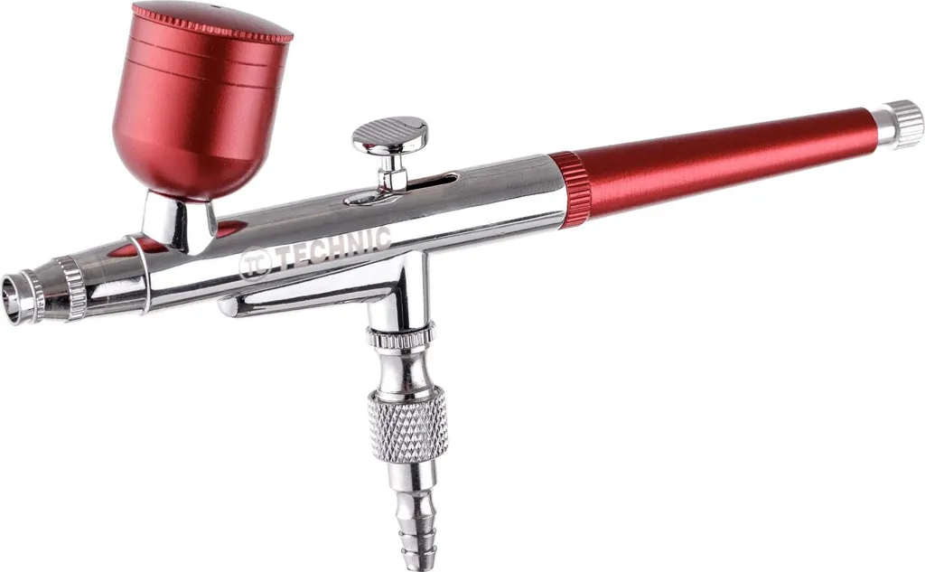 Aérographe avec buse rouge 0,4 mm et réservoir interchangeable 7cc - 2
