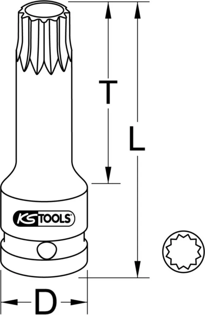 KS Tools 150.1701 presa a impatto - 8