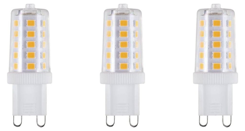 SPL G9 LED Röhrenlampe 3W 260lm 2700K Warmweiß 230V Dimmbar 3 Stück