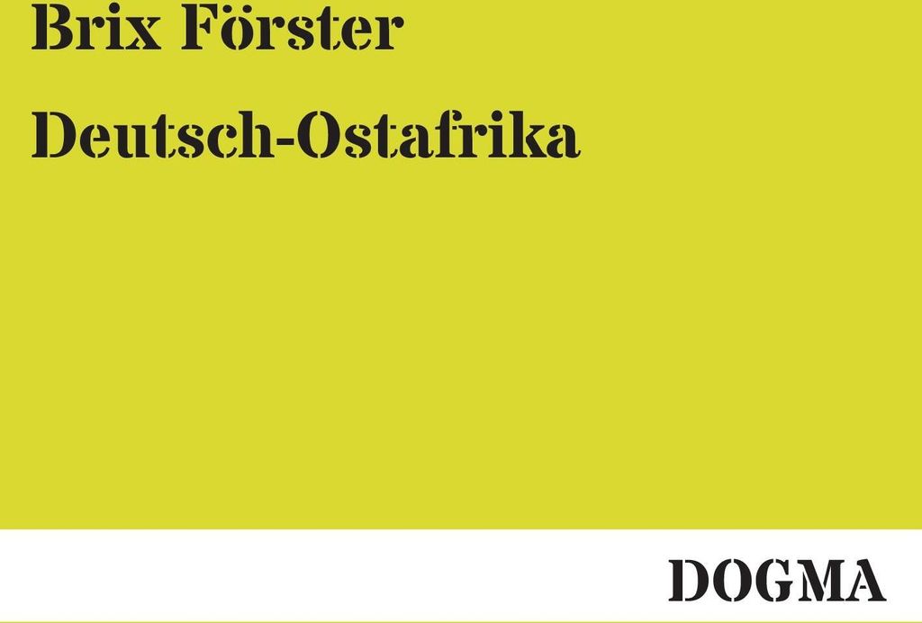Deutsch-Ostafrika