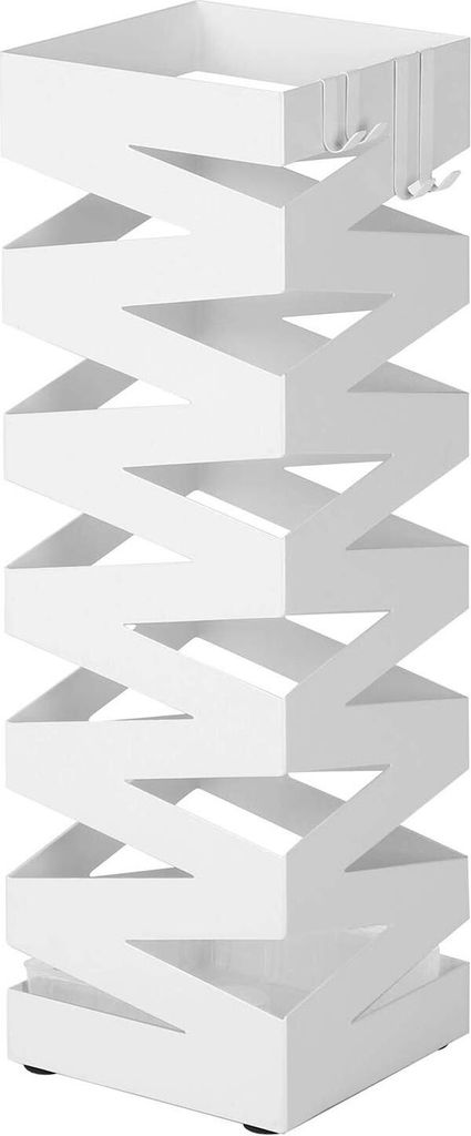 SONGMICS Ø 15,5 x 49 cm Metall Schirmständer 2 Haken Produktbild 